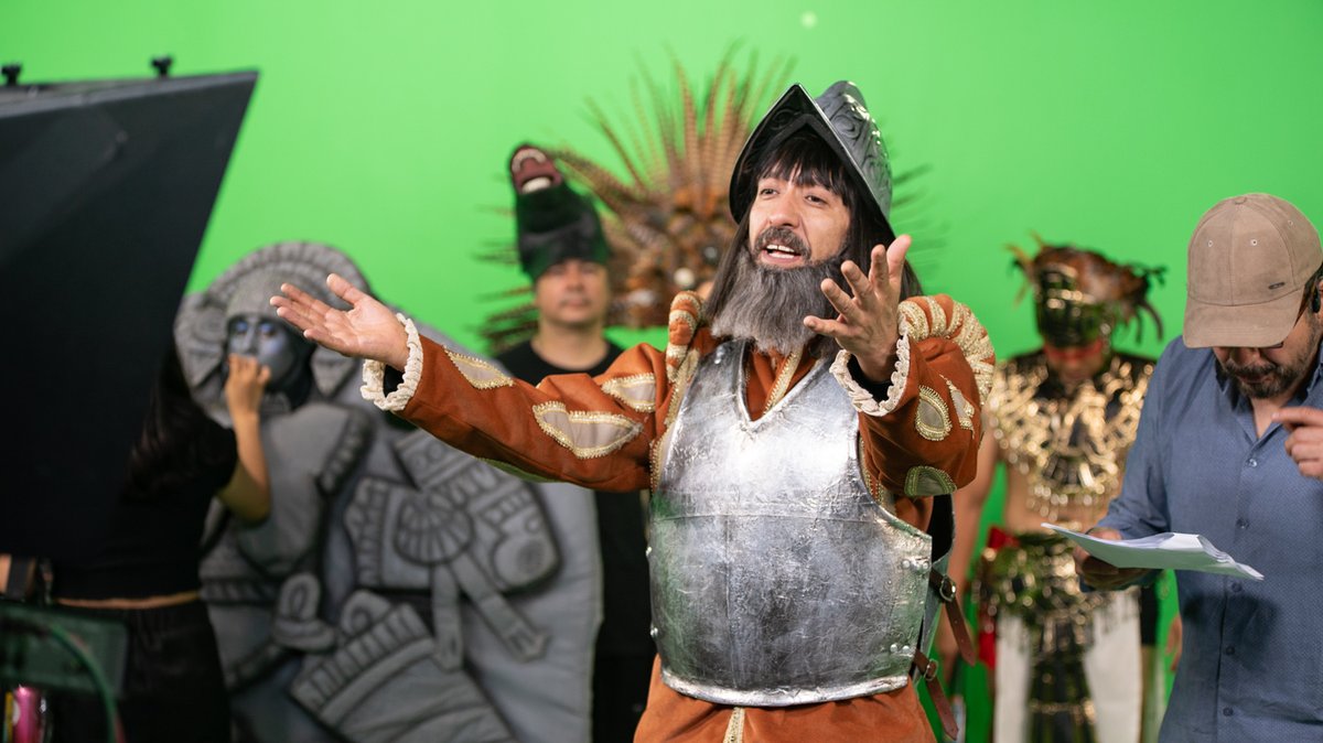 Después de siglos, se le hizo a Cortés ser protagonista nuevamente. 😂

#OperaciónMamut #LoViEnElOnce