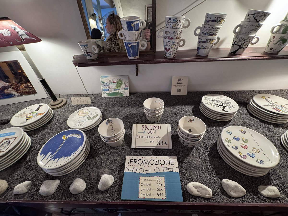 THIS is how you do retail. You build an experience, and tell a story. Artist corner. Mix and match bundle deals. Humour - “please touch”. Loved it…and maybe spent too much money 💰