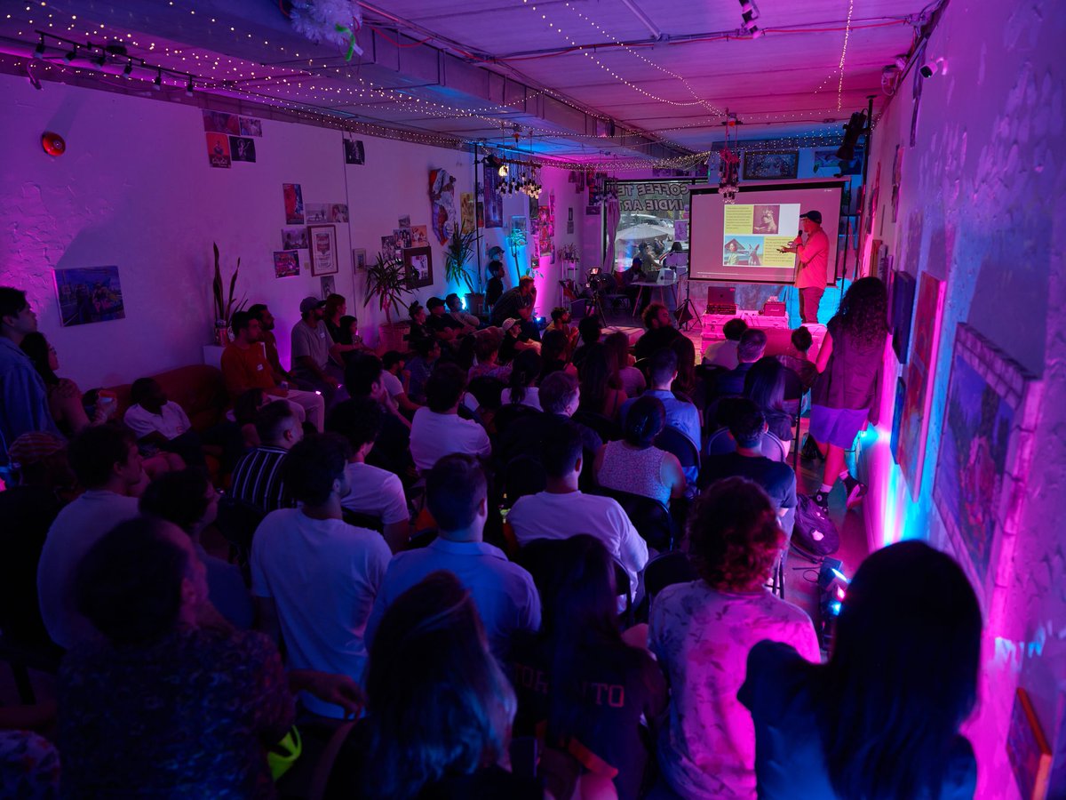 wilfredlee's tweet image. Had an amazing time at CTRL+SHFT Collective for the chance to present my talk “Latent Space Cinema!” 

I shared my works and explorations of how AI’s latent space is  influencing filmmaking; unlocking surreal aesthetics and new  storytelling possibilities.

It was inspiring to…