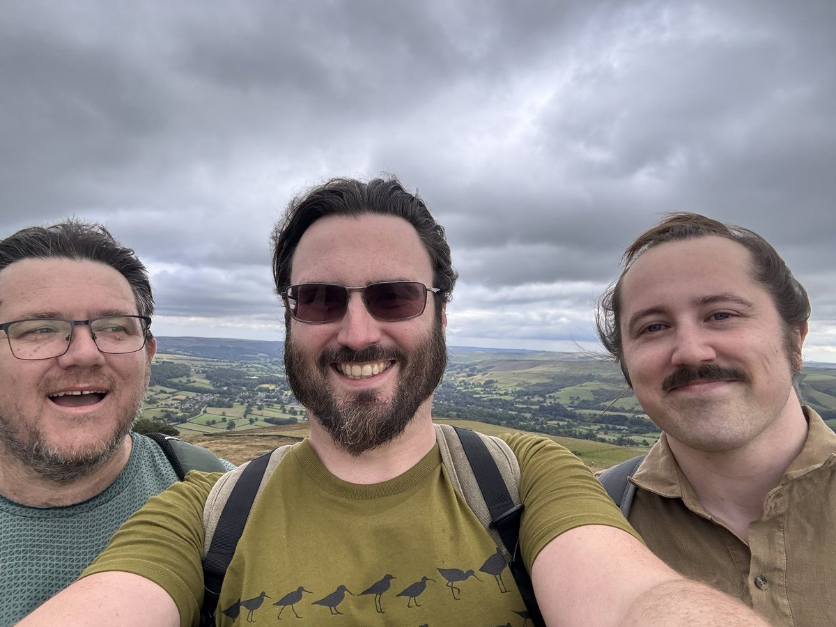 Fig. 1 illustrates a novel approach to research supervision focussed on practical space-based methodologies in history, drawing on insights from peripatetic philosophy.

Sadly, <a href="/peteryeandle/">Peter Yeandle</a>, <a href="/DanOwainBreeze/">Daniel Breeze</a>, and I won’t win any awards, as it just looks like some guys on a hike.