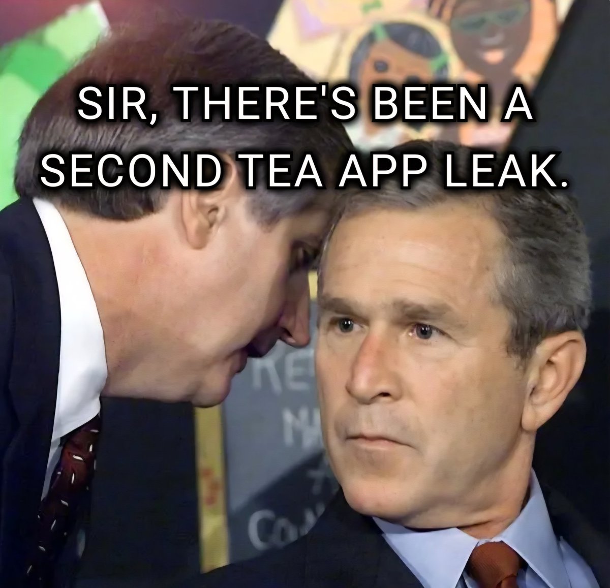 Tea App was breached again. Because of course it was. #TeaApp #teaappbreach #teaappleak #hoelacaust #doxinteaparty