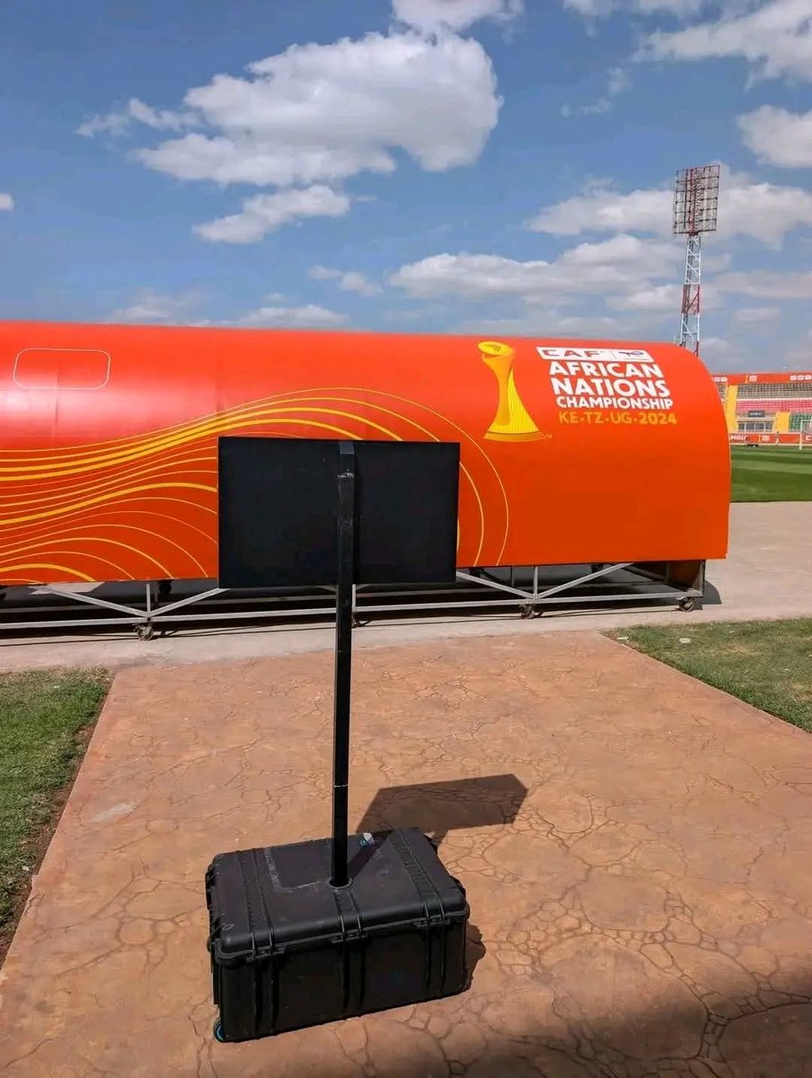 Video Assistant Referee (VAR) monitors have been installed at Nyayo National Stadium in preparation for the highly anticipated CHAN 2024 tournament. ⚽