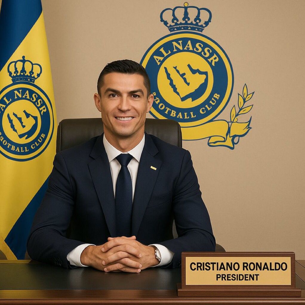 سعادة الرئيس لنادي النصر السعودي 💛💙