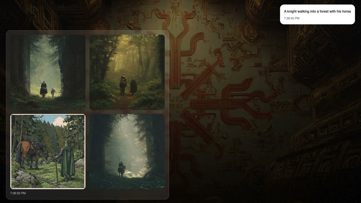 cygardeci.ETH (@cygaardeci) on Twitter photo I just tested Fresco by <a href="/Mira_Network/">Mira (3/3)</a> and I have to say, I’m impressed.
The artwork it generated from my prompt felt truly Mira: rich, whimsical, and unmistakably stylized. It nails the artistic direction the project is known for.
+ The prompt-to-image flow is smooth.
+ The I just tested Fresco by <a href="/Mira_Network/">Mira (3/3)</a> and I have to say, I’m impressed.
The artwork it generated from my prompt felt truly Mira: rich, whimsical, and unmistakably stylized. It nails the artistic direction the project is known for.
+ The prompt-to-image flow is smooth.
+ The