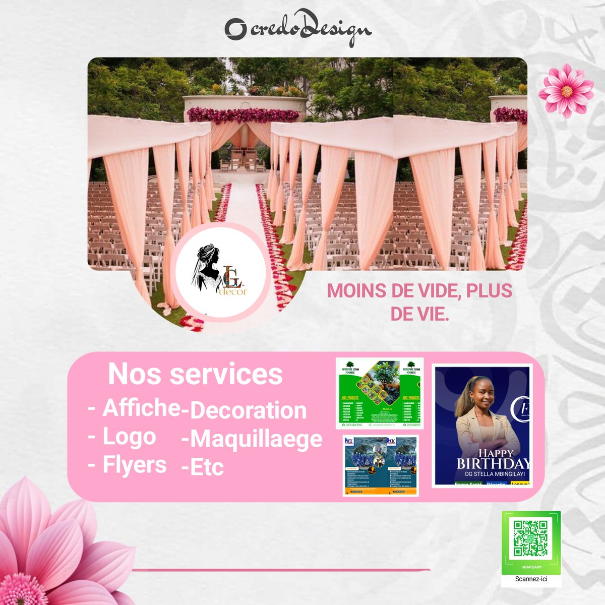 ๐๐๐๐๐๐๐๐๐๐จ๐ฉ๐ฆ๐ซ (@maouscrescend) on Twitter photo CREDOdesign x LG
Quand LG sublime vos espacesโฆ et que CREDOdesign en rรฉvรจle toute la magie visuelle.
Dรฉcoration + Crรฉativitรฉ = รvรฉnements mรฉmorables.
Contactez-nous <a href="/maouscrescend/">๐๐๐๐๐๐จ๐ฉ</a> CREDOdesign x LG
Quand LG sublime vos espacesโฆ et que CREDOdesign en rรฉvรจle toute la magie visuelle.
Dรฉcoration + Crรฉativitรฉ = รvรฉnements mรฉmorables.
Contactez-nous <a href="/maouscrescend/">๐๐๐๐๐๐จ๐ฉ</a>