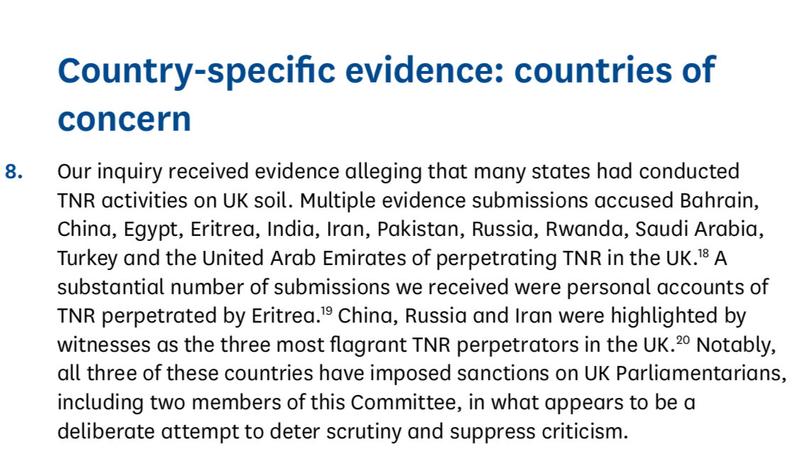 MeleyBNUK's tweet photo. Here is a detailed publication of transnational repression by the house of commons and House of Lords/ UK parliament.
#TransnationalRepression #Eritrea #NoMorePFDJTerror
#BlueRevolution https://t.co/ghEs92C6Ie