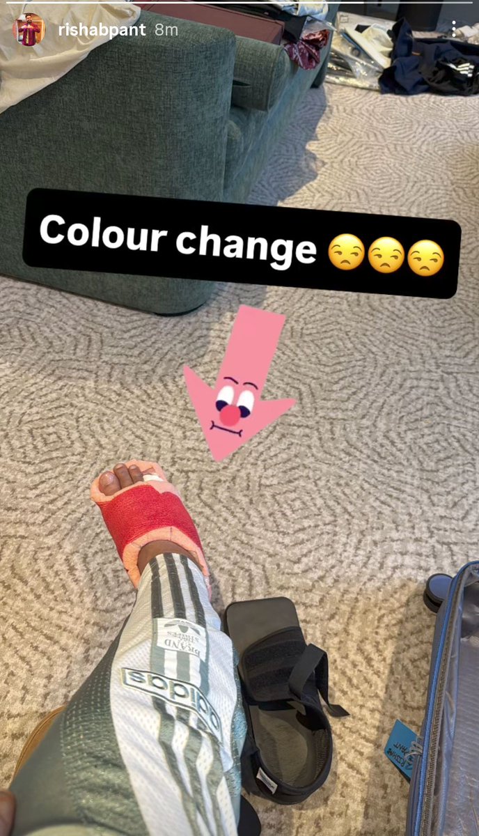 Funny how Pant never gives a fck about social media double standard clowns🤣🤣. Never change <a href="/RishabhPant17/">Rishabh Pant</a> .