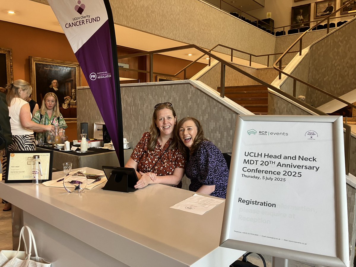 Celebrating 20 Years of Excellence!

We are proud to have supported the Head and Neck MDT 20th anniversary, celebrating world-leading care from <a href="/uclh/">UCLH</a>.bsky.social's Head &amp; Neck Service

Here's to two decades of progress, and to this exceptional team!💜

📸 Photo by Dharmesh Patel