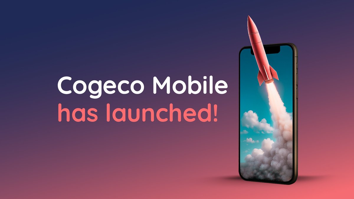 cogeco's tweet photo. Cogeco launches mobile service in 13 markets with an introductory one-year free offer

📱 https://t.co/7zplrrBMta

Cogeco Communications Inc. announced today the official launch of its mobile service in Canada, marking a significant expansion of its service offering. A complete rollout to all Cogeco markets, which will provide more wireless choices to millions of Canadian consumers, is planned for fall 2025.

“For almost 70 years, Cogeco has been deeply rooted in regional markets. The launch of Cogeco Mobile is not just a new chapter, it’s a bold declaration of our unwavering commitment to be a competitive force in Canada.” said Frédéric Perron, President and CEO.

“We know that network coverage is important for mobile users, which is why we've partnered with national and international mobile networks to launch a mobile service, in addition to building infrastructure where it makes sense over time,” stated Nancy Audette, Chief Growth Officer.

“To show our appreciation for our customers’ loyalty, we are launching our new mobile service with an exclusive, time-limited offer: mobile plans starting at $0 for the first year and the peace of mind that comes with rollover data, no commitments, no activation fees, and no surprise overages. This is mobile made easy, and mobile made smart.”

Cogeco Mobile is now available in the following markets to new and existing Cogeco Internet subscribers who bring their own device:

📱 Québec: Alma, Magog, Rimouski, Saint-Georges, Saint-Hyacinthe, Saint-Sauveur, Sept-Îles and Trois-Rivières
📱 Ontario: Brockville, Chatham, Cobourg, Cornwall and Welland

Cogeco mobile plans are built to provide competitive pricing and customer-friendly features, in addition to an exceptionally attractive launch offer. For additional information, customers are encouraged to visit Cogeco’s website.

#CogecoMobile