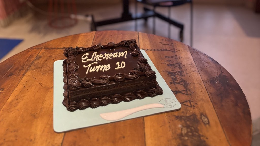 mumbai celebrates 10 years of <a href="/ethereum/">Ethereum</a> 🧡