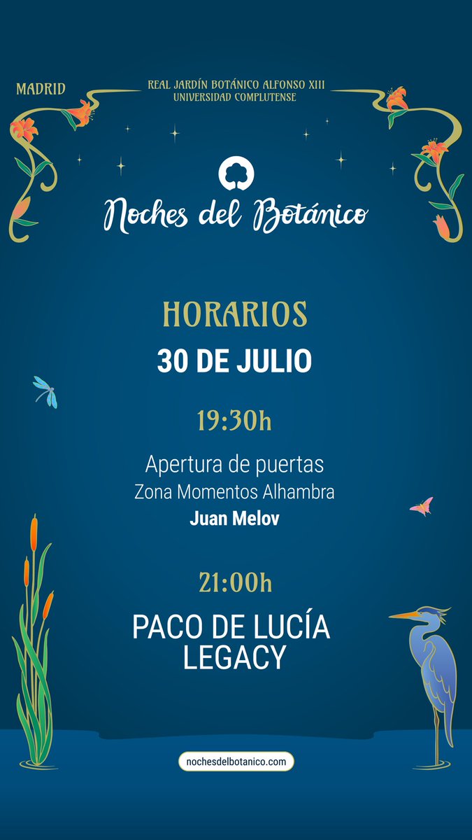 Ayer <a href="/SantanaCarlos/">Carlos Santana</a> dedicaba su segunda noche en #NDB25 a Paco de Lucía, y hoy le homenajeamos con un elenco de flamencos increíble 🙌💙

Horarios 👇