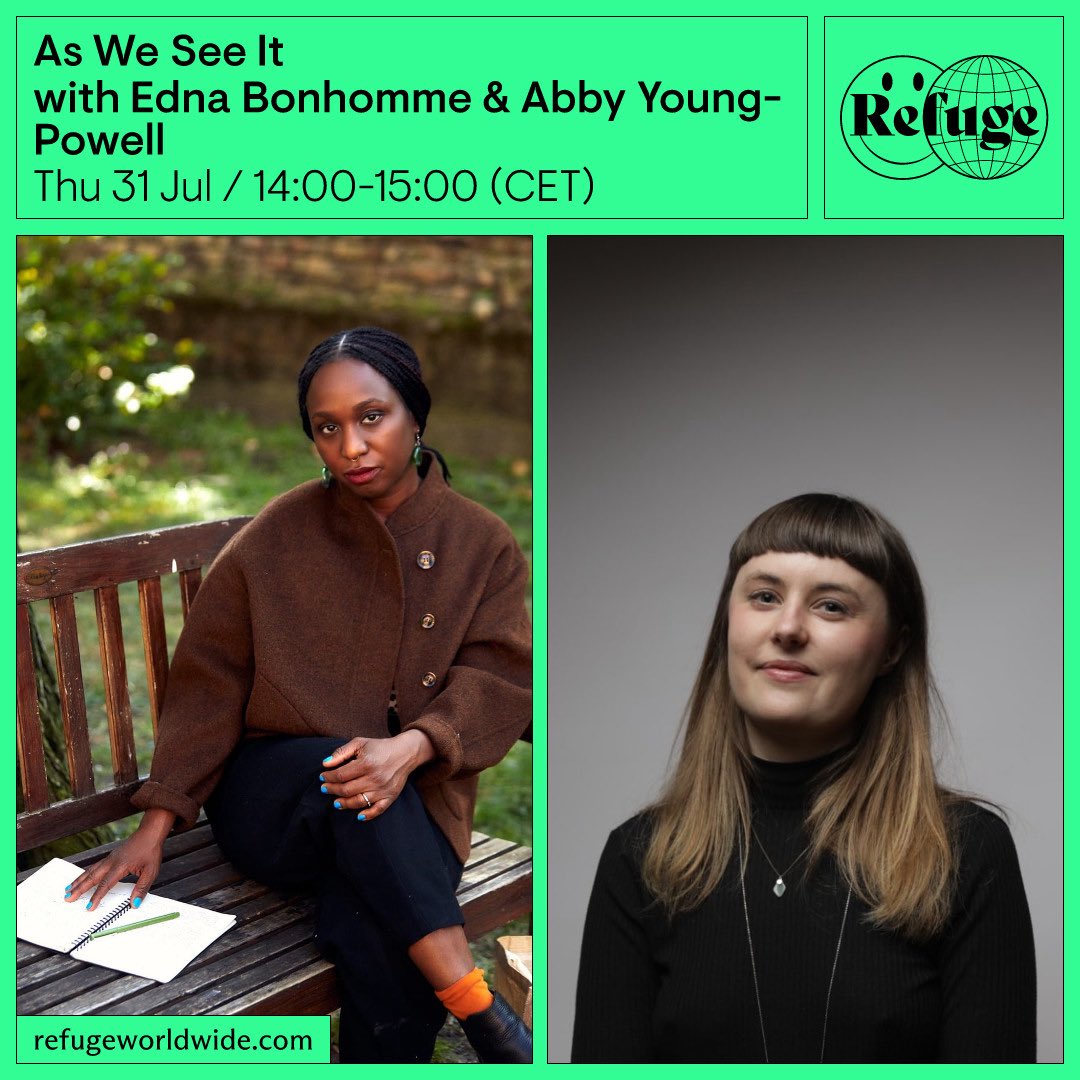 edna bonhomme, phd (@jacobinoire) on Twitter photo I’ll be on the airwaves with my co-host, Abby. <a href="/abbyyoungpowell/">Abby Young-Powell</a>
We’ll discuss pro-Palestine protests and queer pride in Berlin. <a href="/RefugeWorldwide/">Refuge Worldwide</a>
refugeworldwide.com I’ll be on the airwaves with my co-host, Abby. <a href="/abbyyoungpowell/">Abby Young-Powell</a>
We’ll discuss pro-Palestine protests and queer pride in Berlin. <a href="/RefugeWorldwide/">Refuge Worldwide</a>
refugeworldwide.com