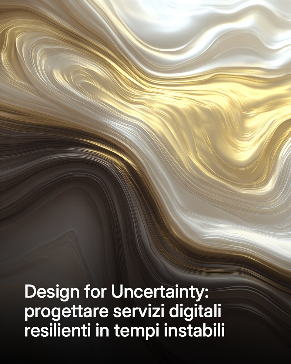 RotteDigitali's tweet photo. Design for Uncertainty: progettare servizi digitali resilienti in tempi instabili

https://t.co/G8R8MfL2F3

#designforuncertainty #servizidigitali #antifragilità #esperienzautente #digitaltrust #innovation https://t.co/Da7TUetUgo