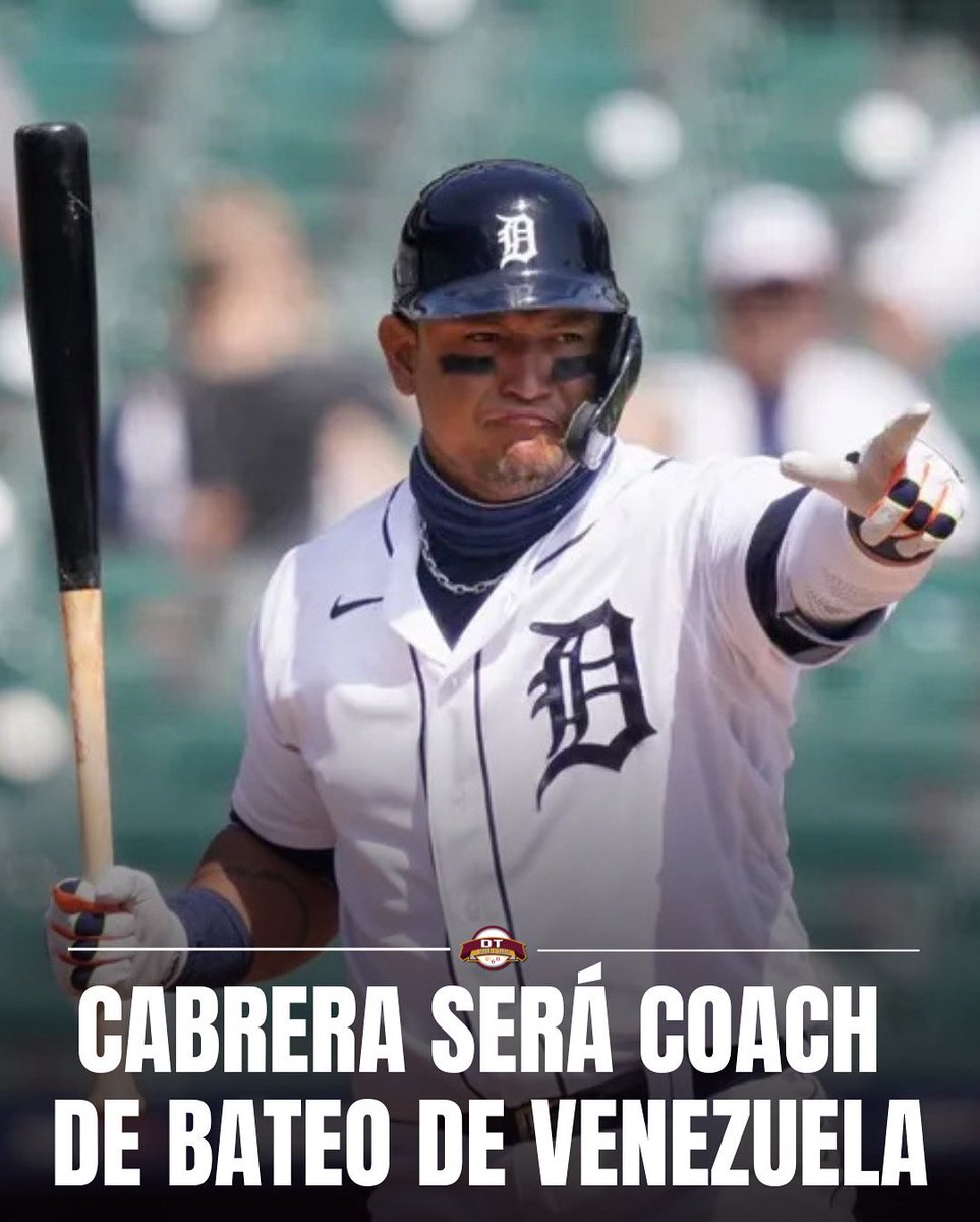 ¡COACHES DE LUJO! 

Miguel Cabrera será coach de bateo de Venezuela en el Clásico Mundial de Béisbol, mientras que Johan Santana será el coach de pitcheo. Víctor Martínez es la otra novedad como asistente al manager Omar López.