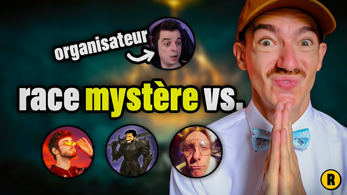 Ce soir à 20h je participe à la RACE MYSTÈRE organisée par Forsa contre <a href="/KEMIST_C10H15N/">KEMIST</a> <a href="/RomainJacques15/">RomainJacques</a> et Consta_Sama !