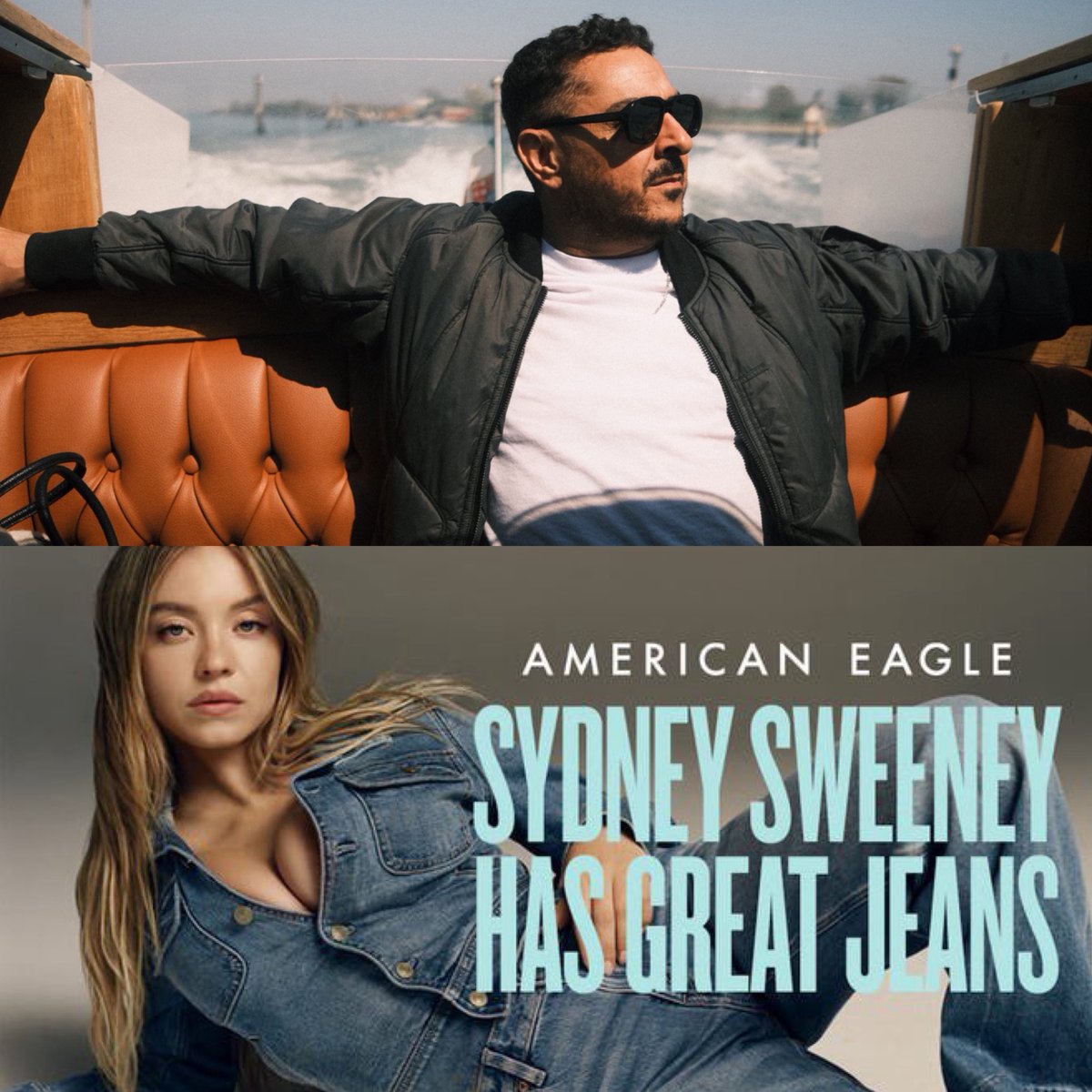 Biologia fun fact:

Sydney Sweenyllä on loistavat geenit. Minulla on poikkeukselliset loistavat geenit.

Mut kaikilla ihmisillä ei ole yhtä hyvät geenit.