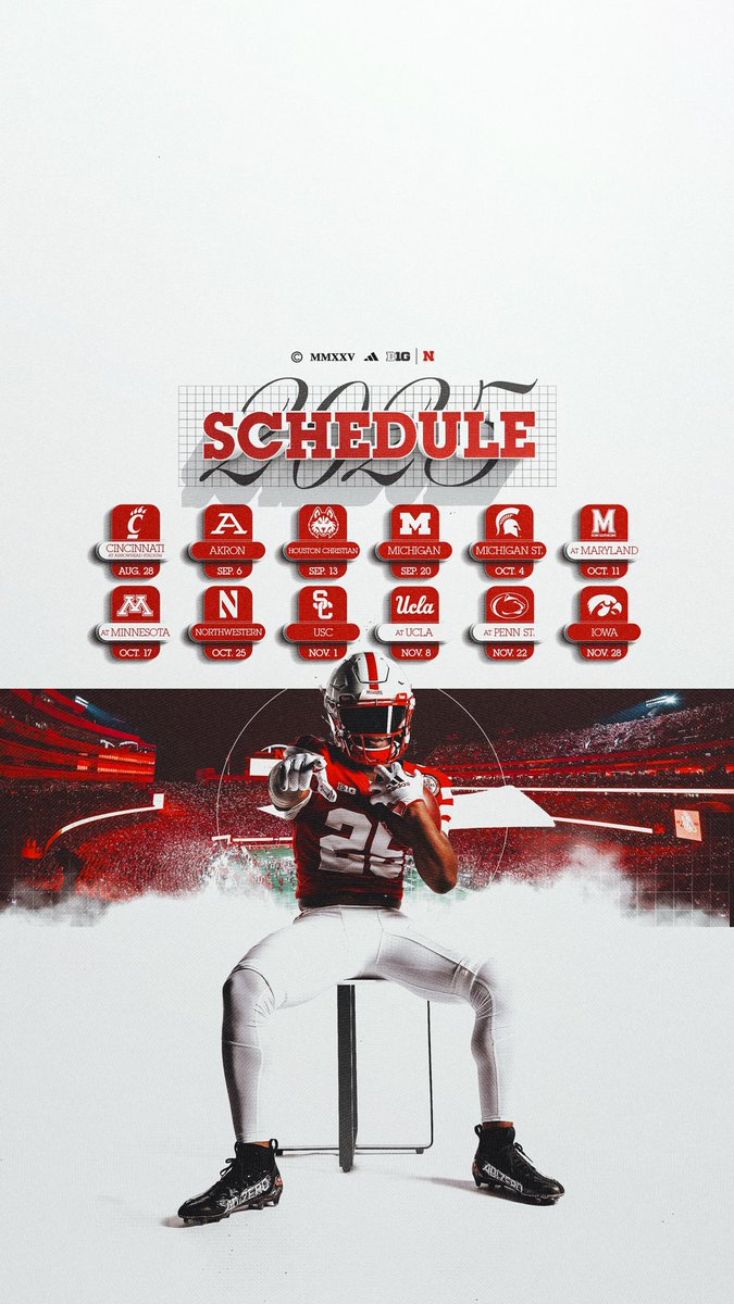 Nebraska Football tweet media