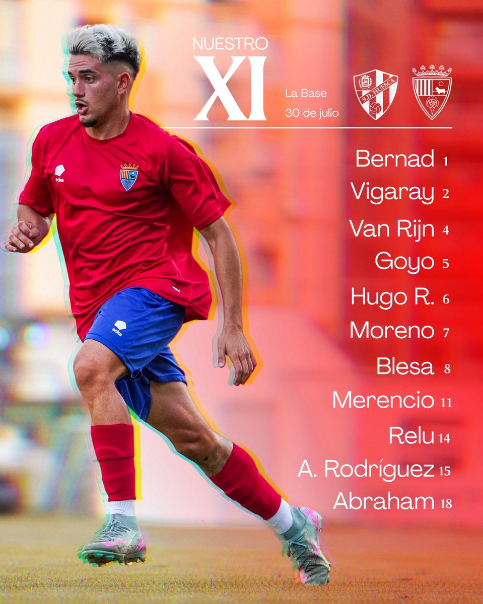 1️⃣1️⃣ Nuestra alienación para enfrentarnos al <a href="/SDHuesca/">SD Huesca</a> 🚀