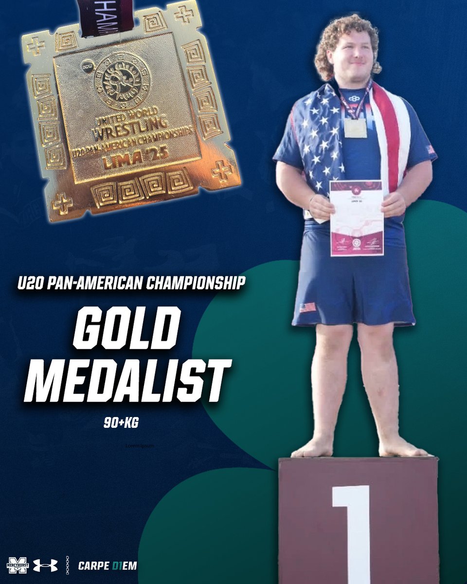 Congrats to incoming freshman Dominic Porter on winning gold at the U20 Pan-American Championship in Peru🥇

#HurstAthletics