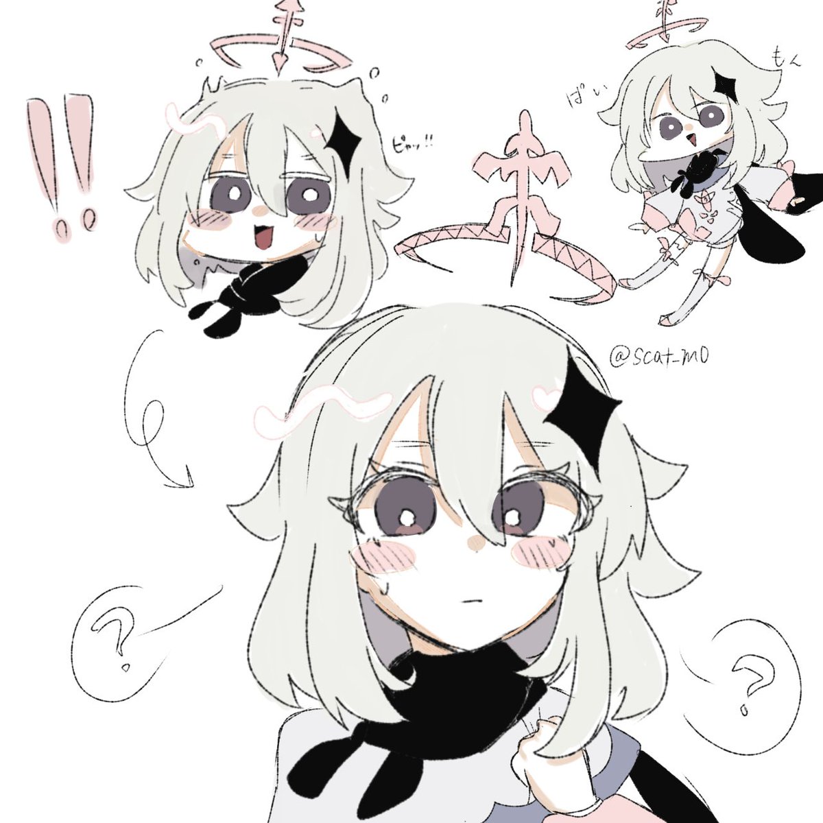 #gnsnプラス
(🥧) 「…？？」って感じで照れて