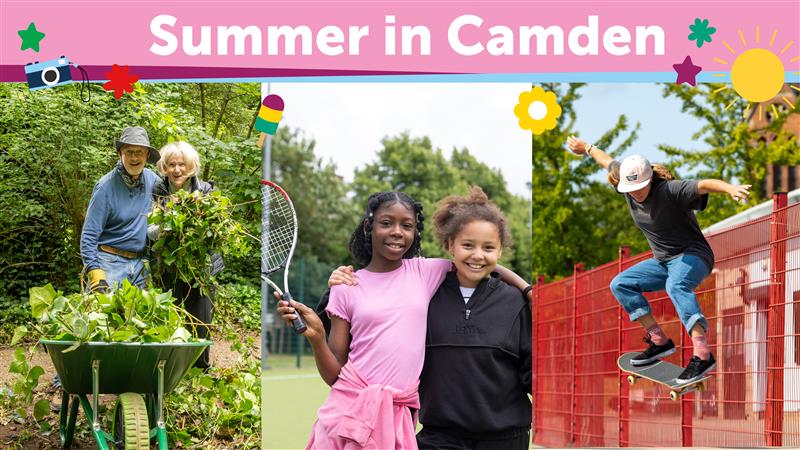 Check out our Summer in Camden guide for free and low-cost activities for all ages ☀️
 
 👉wemakecamden.org.uk/summer2025