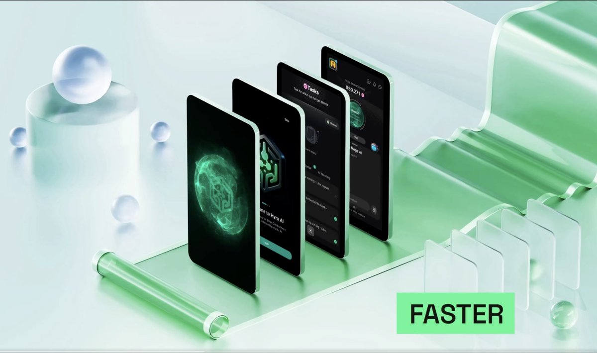 Swipe, tap, deploy.

The future of decentralized AI starts here, faster than ever.

🚀 Powered by Hyra: ai.hyra.network/getting-started