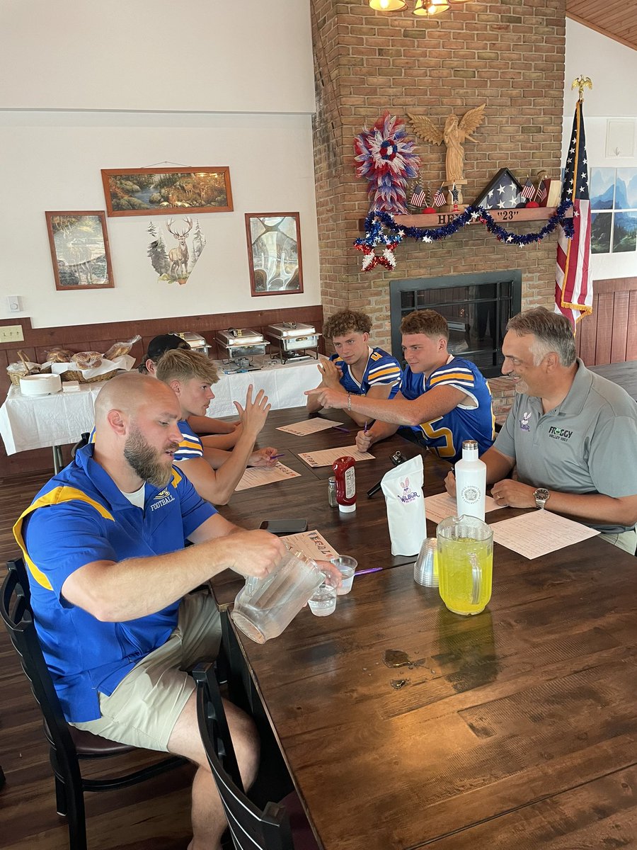 Lebanon County Football Media Day held yesterday.  Awesome opportunity for all county teams to discuss and highlight the upcoming season.  Thanks to <a href="/LebCoSports1/">LebCoSports.com</a> <a href="/FroggyValley/">Froggy Valley 100.1</a> <a href="/997WiLBur/">99.7 WiLBuR FM</a> for their investment in our local kiddos.  #vikingproud 🔵🟡🏈 <a href="/NLVikingsFB/">Northern Lebanon Football</a>