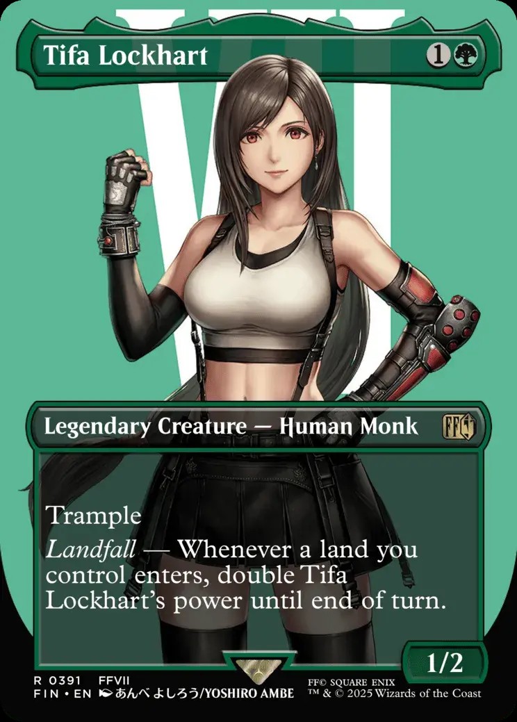 Estruga's tweet photo. @AndyBluemyr @DaybreakGames @MagicOnline Siempre Tifa. Aunque no estoy seguro que hace la carta... https://t.co/Mlp8U6lEz6