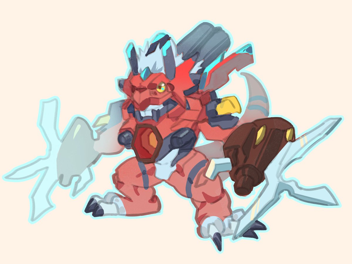 Wargrowlmon X! 

#Digimon #デジモン