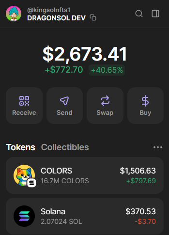 🚨 Time to GIVEAWAY 🚨

20$ in $COLORS | 4 winners share it!

- Follow <a href="/AKIRADragonSol/">$AKIRA | DragonSol 🐉</a> and <a href="/COLORSxSOL/">COLORS</a> 
- Tag 3 degen friends!

Everyone needs some COLORS in their life! 🌈

Ends tomorrow! Good luck.