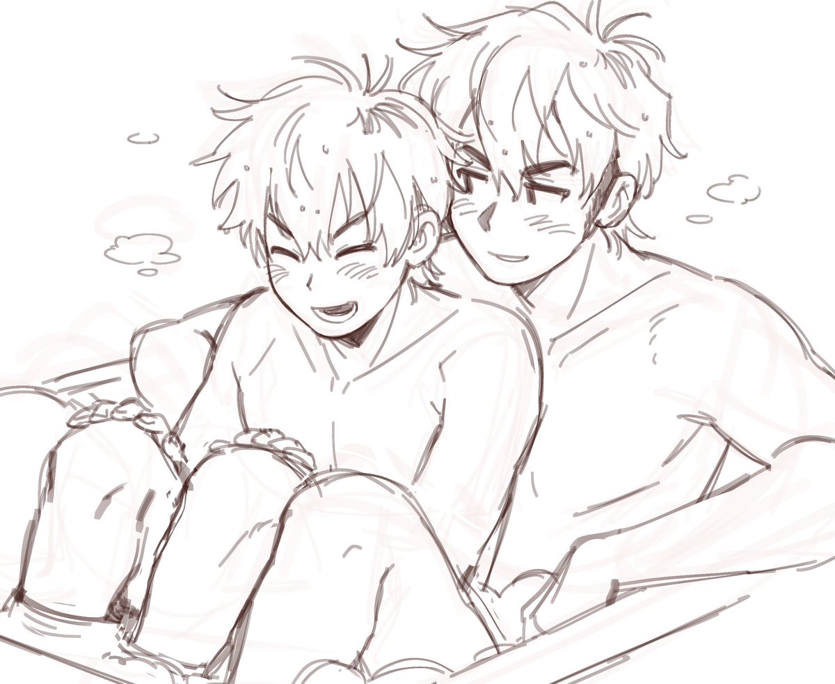 sometimes I get embarrassed seeing them be intimate :’)