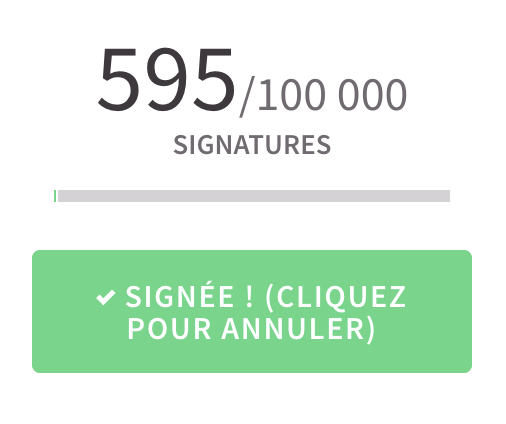 J'ai signé la pétition pour la suppression de l'ARCOM et vous ?