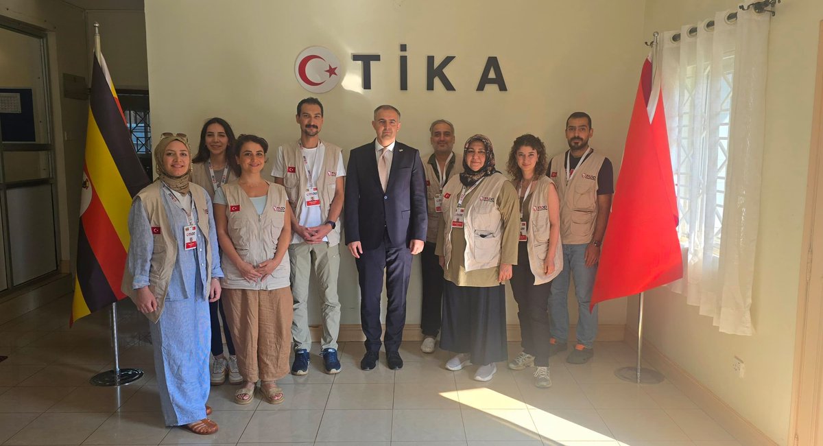 Honored to welcome our Turkish dentists to our Programme Coordination Office following a successful Medical Camp in Jinja—proudly held in collaboration with #TİKA &amp; #TADD (Friends of All Africa Association).
🇹🇷🤝🇺🇬
<a href="/Tika_Turkiye/">TİKA</a> 
<a href="/TC_KampalaBE/">Türkiye in Uganda</a>