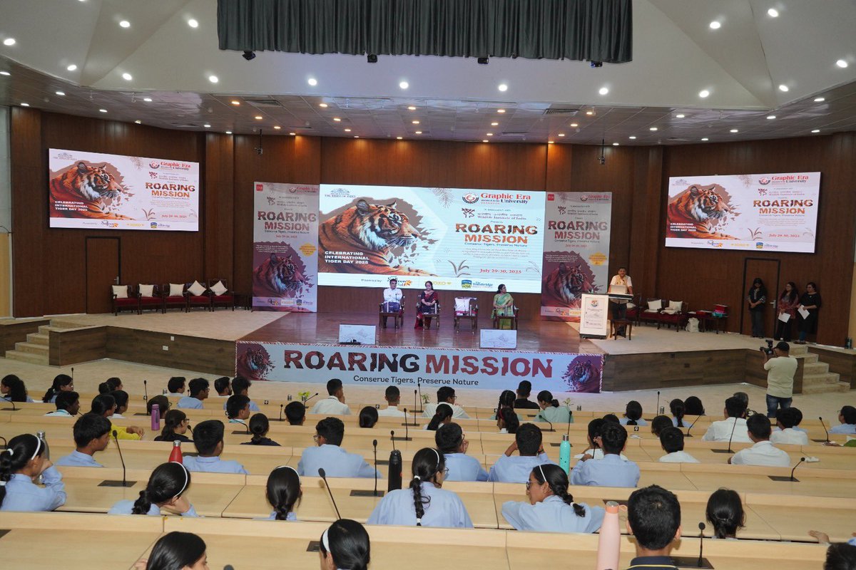 Wildlife Institute of India (@wii_india) on Twitter photo In celebration of #GlobalTigerDay, Dr. Ruchi Badola, Dean of FWS at WII, graciously shared her inspiring insights on tiger conservation and the need for harmonious coexistence.
<a href="/ntca_india/">National Tiger Conservation Authority</a> <a href="/wii_india/">Wildlife Institute of India</a> <a href="/moefcc/">MoEF&CC</a>
<a href="/timesofindia/">The Times Of India</a> @gobindsagarbha1 <a href="/RuchiBadola2/">Ruchi Badola</a>
<a href="/wildwithwolves/">Bilal Habib</a> In celebration of #GlobalTigerDay, Dr. Ruchi Badola, Dean of FWS at WII, graciously shared her inspiring insights on tiger conservation and the need for harmonious coexistence.
<a href="/ntca_india/">National Tiger Conservation Authority</a> <a href="/wii_india/">Wildlife Institute of India</a> <a href="/moefcc/">MoEF&CC</a>
<a href="/timesofindia/">The Times Of India</a> @gobindsagarbha1 <a href="/RuchiBadola2/">Ruchi Badola</a>
<a href="/wildwithwolves/">Bilal Habib</a>