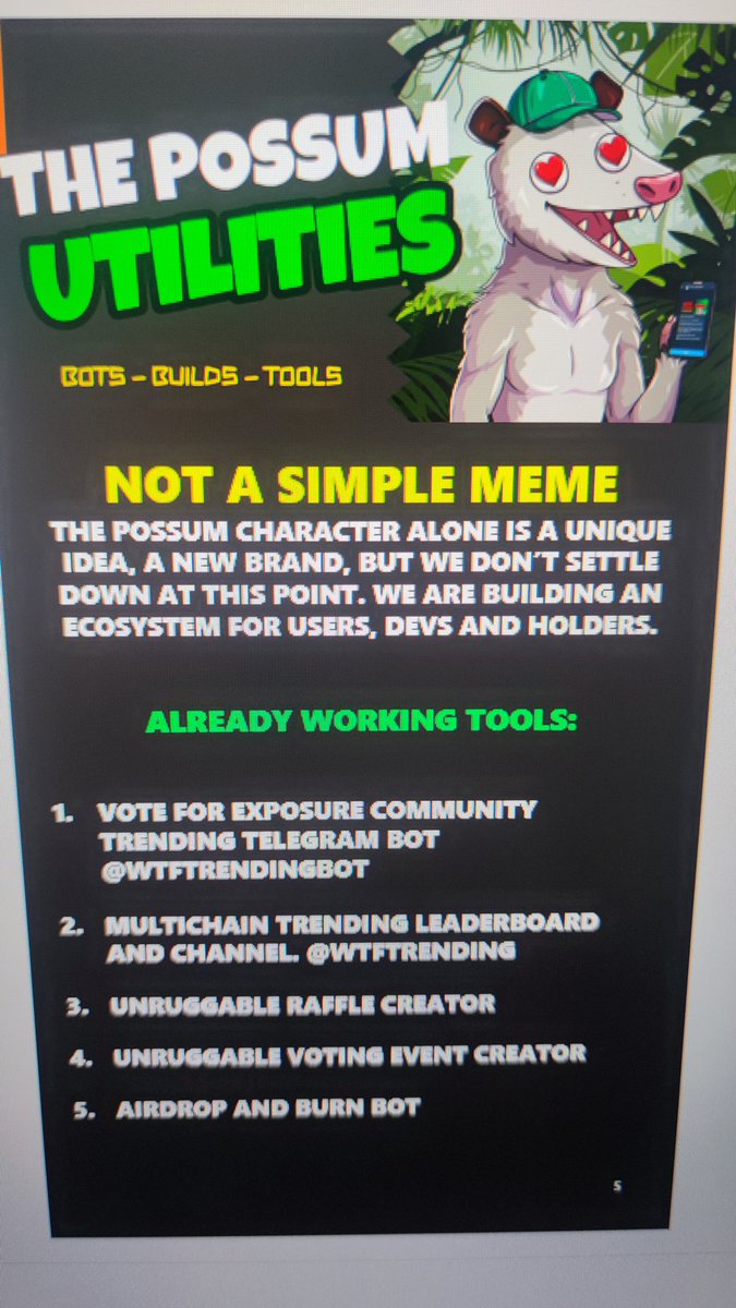 WTF Opossum #WTFO tweet media