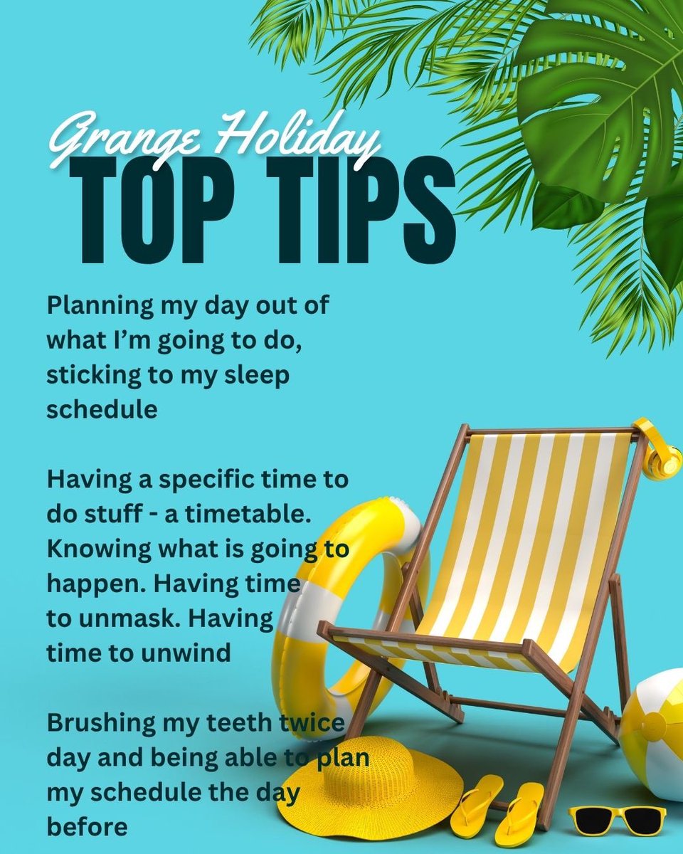 Sticking to familiar routines or habits can sometimes help anyone struggling with the long summer break.  Here are a few of the things which help our students…
#neurodivergent #schoolholidays #copingmechanisms