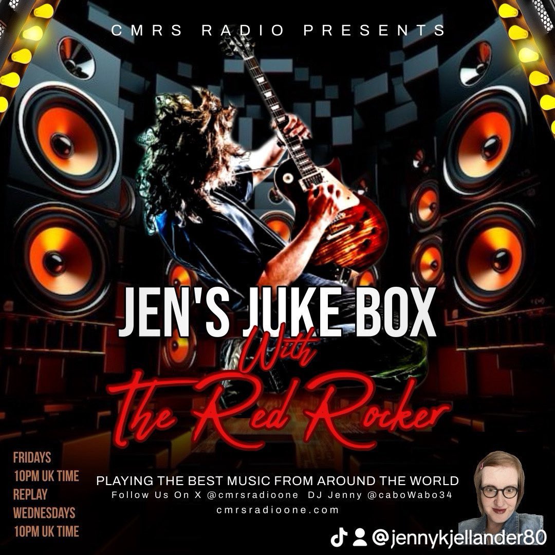 This evening on CMRSradioone.com
ag 7pm, we then turn our gaze to the timeline of music, with our regular midweek show, The Parish Hop. This weeks featured album is Def Leppard’s 4th studio album, Hysteria. At 10pm we close Wednesday with two hours of rock from Jenny in