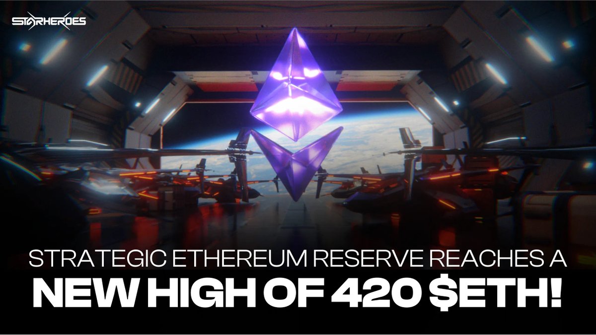 StarHeroes_game's tweet image. StarHeroes has acquired 10 $ETH for ~$38,000. Now holding 420 $ETH.

Believe in somETHing 🌌