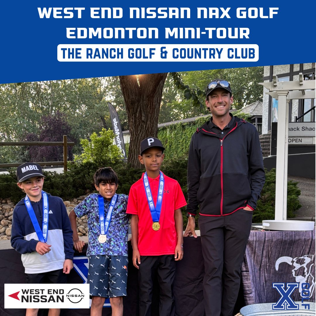 It was another great weekend for the <a href="/WestEndNissan/">West End Nissan</a>  NAX Golf Mini-Tour!

<a href="/ranchgolfcourse/">The Ranch Golf & Country Club</a> were great hosts for our 38 competing athletes!

Our next event is this Saturday, August 2nd, at <a href="/MillwoodsGolf/">Millwoods Golf</a>  

#nax | #golf | #naxgolf