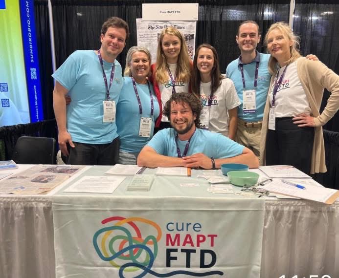 Cure MAPT FTD (@curemaptftd) on Twitter photo Come visit us today at poster #092 to learn more about <a href="/CureMaptFtd/">Cure MAPT FTD</a> families as well as our booth #1729 at #AAIC2025 Come visit us today at poster #092 to learn more about <a href="/CureMaptFtd/">Cure MAPT FTD</a> families as well as our booth #1729 at #AAIC2025