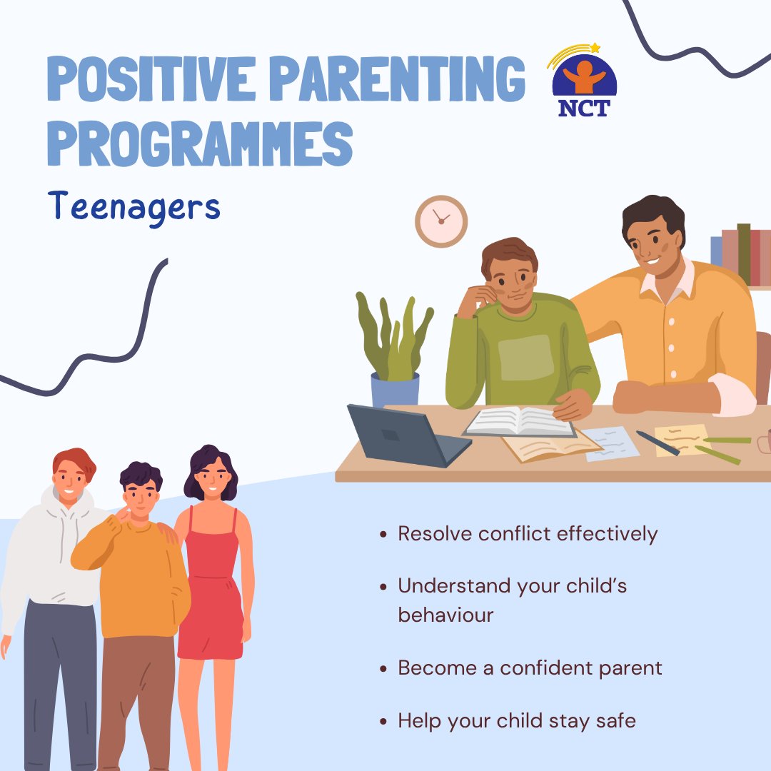 Navigating the teenage years can be challenging, but you don't have to do it alone! Positive Parenting course for Teens is here to help you build a positive, respectful relationship with your teen.

Book now for programmes starting in September!

ow.ly/ereO50WsH26..