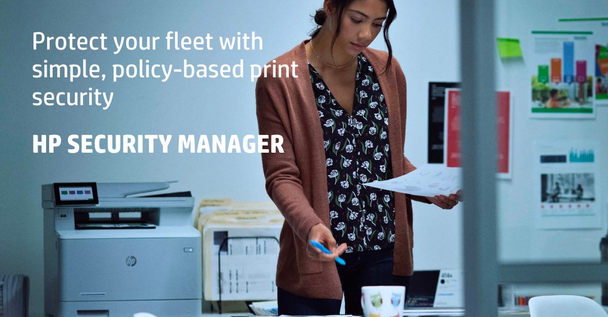 UnitedImagingCo's tweet photo. Print devices handle sensitive data but are often left unprotected. HP Security Manager automates security, manages certificates, and ensures compliance—no manual work needed. Don’t leave your fleet exposed. https://t.co/3rVTlF1egm https://t.co/H59KtWzADn