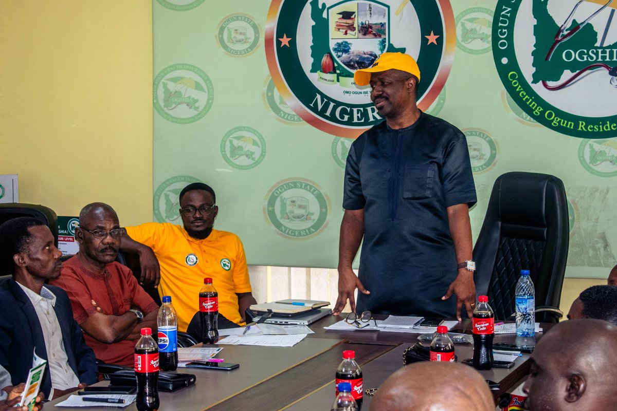 ogshia's tweet photo. Meeting with Private Healthcare providers on better service delivery and satisfaction of OGSHIA enrollees #ogshia #health #insurancematters https://t.co/xRKFOc6OIw