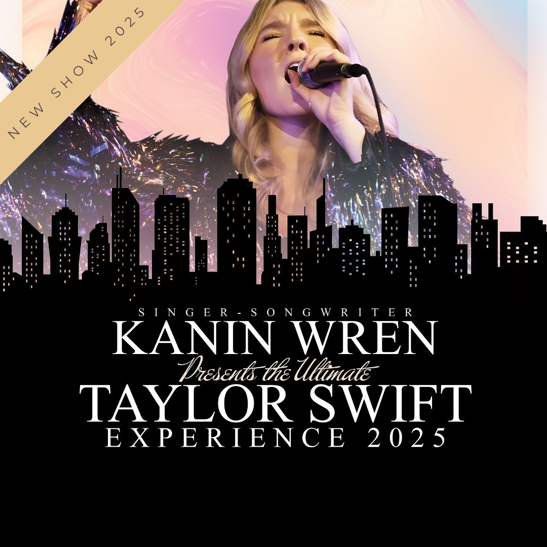 Don't miss  Kanin Wren's Ultimate Taylor Swift Experience this Saturday at #PocahontasStatePark!
📆 August 2, 7:30 - 10 p.m. 
🎟️ $20 a ticket ($50 for VIP)
Dress in your favorite era and sing your heart out! Learn more: vasp.fun/POP25