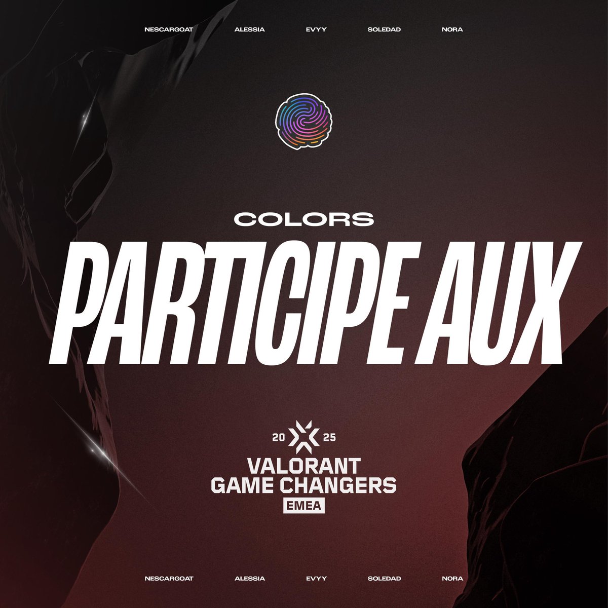 Colors débarque aux Contenders ! 💥

Nos artistes se sont qualifiées avec un magnifique Top 4 le week-end dernier ! 

Rendez vous dès Vendredi pour suivre nos joueuses lors de ces Contenders GC📍

(Je vous spoil, on va laver les lobbys)

#LetYourMark 🖌️