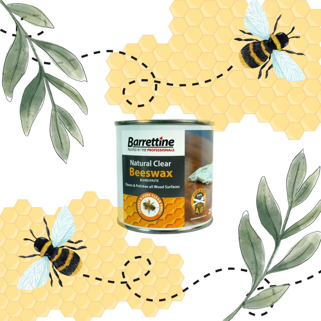 ✨ Restore &amp; protect your wood with Barrettine Natural Bees Wax! 

Perfect for furniture, it enhances beauty &amp; provides a lasting finish. Get yours today! 🐝

🔗 palatinepaints.co.uk/product/barret…