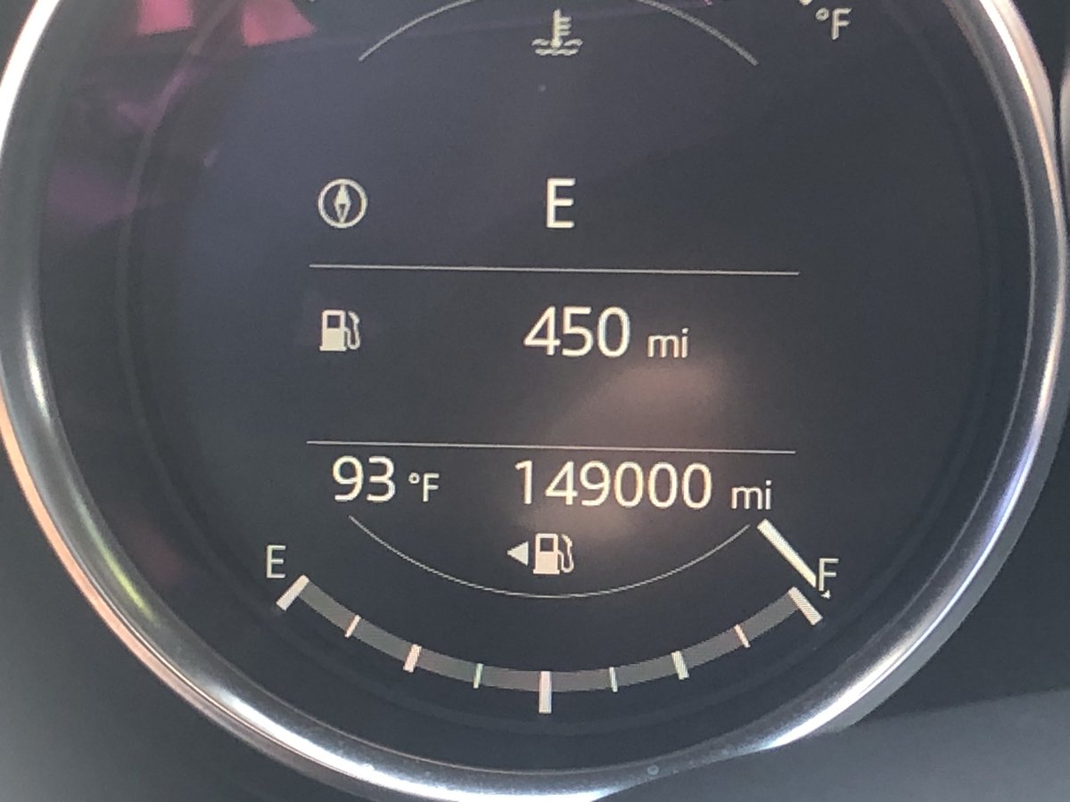 what do i do to celebrate when my 2018 mazda mx5 miata rfgt with the blue hits 150,000 miles here in about 3 business weeks