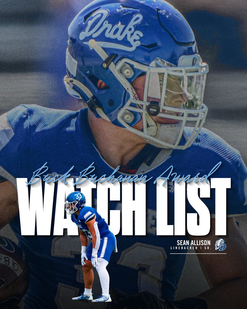 Drake Football (@drakebulldogsfb) on Twitter photo โญ๏ธ ๐ฉ๐๐๐ ๐ฉ๐๐๐๐๐๐๐ ๐จ๐๐๐๐
๐ท๐๐๐๐๐๐๐๐ ๐พ๐๐๐๐ ๐ณ๐๐๐ โญ๏ธ
Senior linebacker <a href="/Sean_Allison18/">Sean Allison</a> earns national notice as one of the nation's premier defenders ahead of 2025 season.
๐ฐโก๏ธ bit.ly/3GZzo0L
#DSMHometownTeam โญ๏ธ ๐ฉ๐๐๐ ๐ฉ๐๐๐๐๐๐๐ ๐จ๐๐๐๐
๐ท๐๐๐๐๐๐๐๐ ๐พ๐๐๐๐ ๐ณ๐๐๐ โญ๏ธ
Senior linebacker <a href="/Sean_Allison18/">Sean Allison</a> earns national notice as one of the nation's premier defenders ahead of 2025 season.
๐ฐโก๏ธ bit.ly/3GZzo0L
#DSMHometownTeam