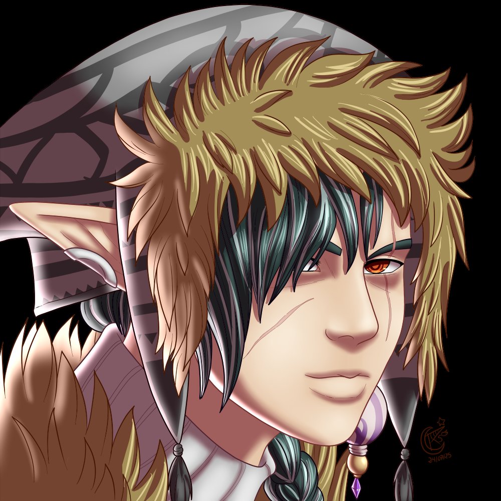 Commission of a Final Fantasy XIV character 
Thank you so much for supporting me! 💖
#art #FinalFantasyXIV #FFXIVART