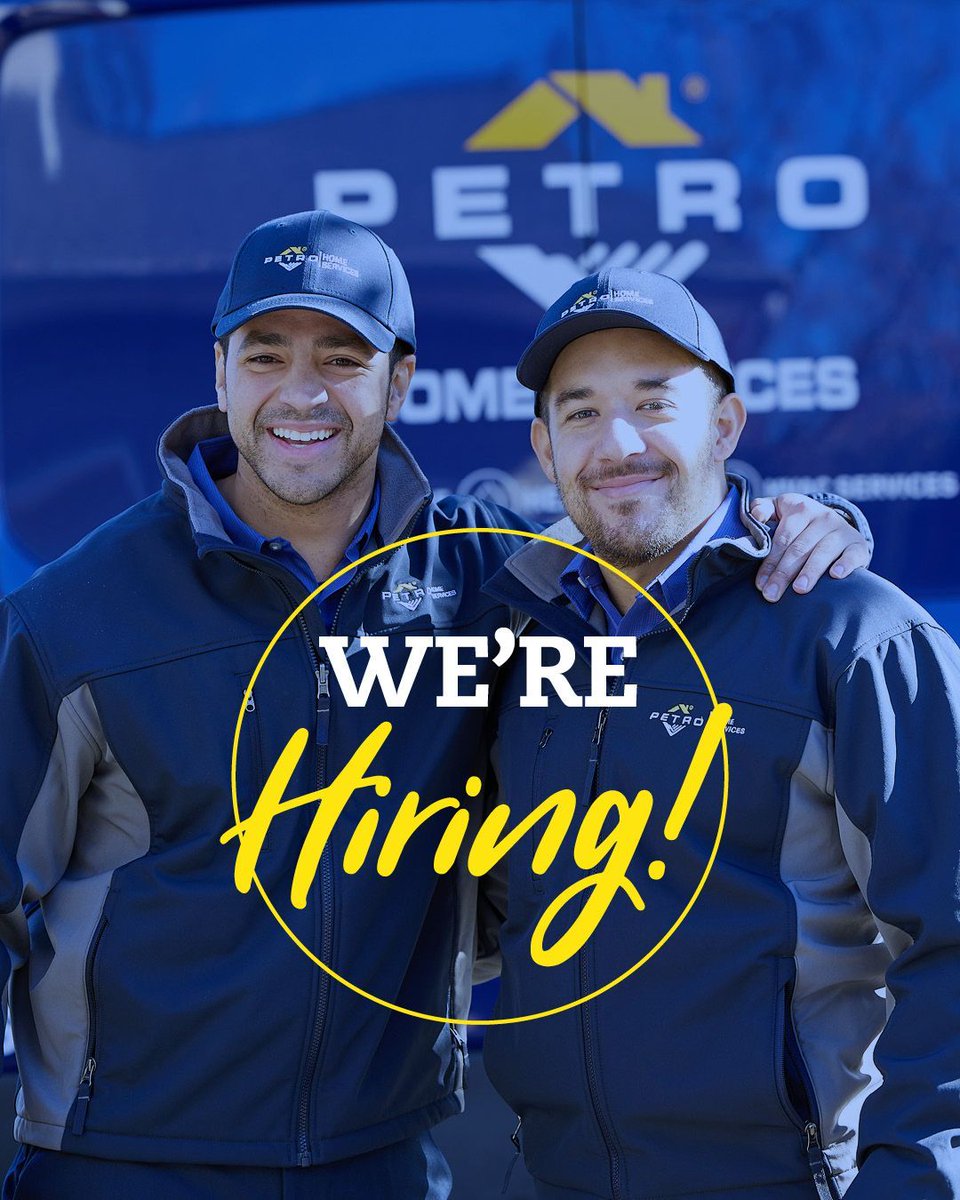 Join the Petro Home Services team and power your career forward! We're hiring technicians, sales representatives, delivery drivers, and more across NY, NJ, CT, MA, PA, RI and MD. Check out our job opportunities and apply today! myjobs.adp.com/petrocareers/c…